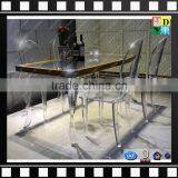 Factory Wholesale Square Acrylic Dinning Table From Shenzhen Yidong thumbnail-4