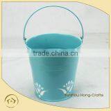 Marks and Spencer! Printed Garden Pails Small Metal Buckets thumbnail-1