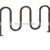 Arlau Galvanized Steel Two Bike Stand Rack thumbnail-3