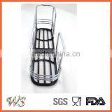 WS-SH02 Coated Large Suction Cups Kitchen Sink Sponge Holder, Metal Kitchen Rack With Rubber Bottle thumbnail-3