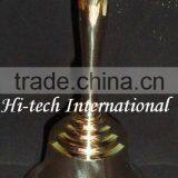 Metal Hand Bell,Polished Brass Hand Bell,Brass Hand Bell,Designer Hand Bell thumbnail-1