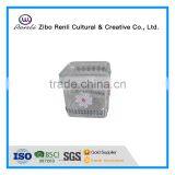 Clear Square Replacement Hand Decorated Glass Candle Holder thumbnail-4