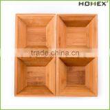 Bamboo Salad Serving Mixing Bowl Homex_BSCI Factory thumbnail-1