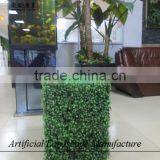 Indoor Artificial Plastic Boxwood Hedge for Decoration thumbnail-2