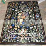 Marble Inlay Dining Table Top, Marble Inlay Table Top thumbnail-1
