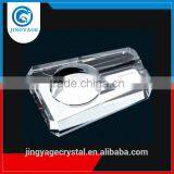 Jingyage Customized Top Quality Crystal Cigar Ashtray Souvenir Glass Ashtray Promotional Crystal Pocket Ashtray thumbnail-1