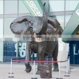 large outdoor statues bronze life size elephant statue for sale