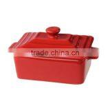 Ceramic Rectangular Shape Ceramic Casserole thumbnail-4