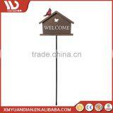 Gifts Welcome Decorative Metal Resin Yard Decor Garden Decor Light Stake thumbnail-2