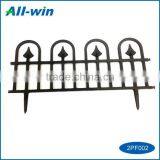 Outdoor Garden Decoration Portable Small Carven Plastic Fence thumbnail-2