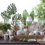New Design Jungle Style New Bone China Dinner Sets for 4 thumbnail-6