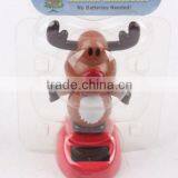 2016 Hot Sell Christmas Car Solar Moving Wachel Dancing Figures thumbnail-5