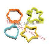 BC-2039 4-Piece Silicone Cookie Cutter / Cookie Tools thumbnail-1