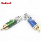 Cctv Audio 75 Ohm Solder Rca Audio Plug High Quality thumbnail-2