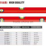 30cm-200cm Measuring Foot Level Two Vials Aluminum Spirit Level thumbnail-3