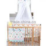Round 8 in 1 Factory Childhood to Adulthood Popular Baby Crib thumbnail-6