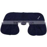 Portable Folding Travel Air Pillow Inflatable U Shape Neck Blow Up Cushion PVC Flocking Outdoor Office Plane Hotel Hot thumbnail-5