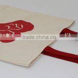 Natural Cotton Canvas Tote Bag/Grocery Shopping Totes/Reusable Shopping Bag thumbnail-3