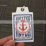 2017 Custom Design Fancy Shape Paper Hang Tags With Gold Eyelet thumbnail-5