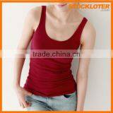 Satin Camisole Wholesale Plain White Camisole Ladies 150910 thumbnail-4