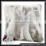 CX-D-17A Custom Genuine Rabbit Fur Decorative Pillow Cases thumbnail-5