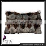 CX-D-07 New Design Wholesale Comfortable Fox Fur Pillow Case thumbnail-1