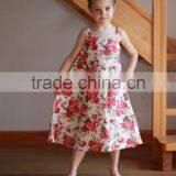 Floral Printed Baby Girl Clothes New For Children Long Frocks Designs thumbnail-2