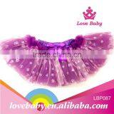 Oem Blue Chiffon Ruffles Baby Tulle Skirt thumbnail-1