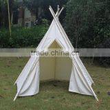 ShiJ Tipi 5-Walls Beige 100% Cotton Teepee Tent thumbnail-3