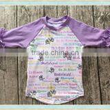 T-shirt Custom Pictures of Girls Cotton Tops Wholsesale Cheap Long Sleeve Silicone Baby Clothes thumbnail-1