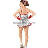 New Arrival Tap and Jazz Costumes- Kids Sliver Sequin Ballet Nice Tutu thumbnail-3