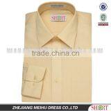 Men's Yellow T/C Dress Long Sleeve Formal Shirts thumbnail-1