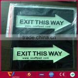 Glow in the Dark Iron on Transfer / Self-adhesive Red Vinyl Film for Number Plate thumbnail-3