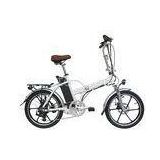 Alloy Wheel Folding Electric Bike brushless motor With 20 Inch wheel