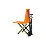 High Performance 1 Ton Manual Scissor Lift Pallet Truck with Fork Width 680mm
