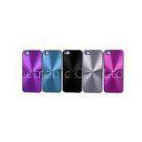 PC Hard Shell IPhone 5s Cell Phone Cases With Aluminum Sheet Sticker thumbnail-1