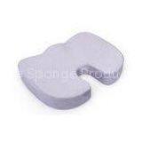 High Density Memory Foam Cushion Coccyx Orthopedic Seat OEM , Chair Foam Cushion