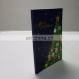 Custom design light up handmade paper 3d greeting cards