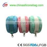 2017 Colorful Silicone Coin Wallet Silicone Coin Purse for Ladies