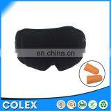 Sleep Mask 3D Contoured and Extremely Comfortable Nylon Eye Mask Perfect for Travel Meditation Shift Workers With Ear Plugs thumbnail-6