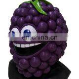 New Fancy Dress Party Costume Accessory TV Cartoon Advertising Fruit Grape Mask thumbnail-3