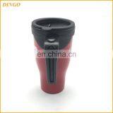 Hot Selling 16oz Insulated Plastic Inner and ss Outside Travel Mug,coffee Mug,thermo Mug thumbnail-1