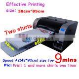 A3 Digital Flatbed Plain T-shirt Printer for Clothes thumbnail-1