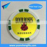 Custom Printing Poker Chip Golf Ball Marker With Your Logo thumbnail-5