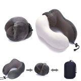 u Shape Travel Pillow Memory Foam Neck Support Pillow Airplane Neck Pillow thumbnail-2