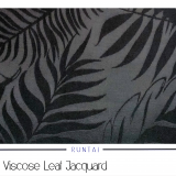 64% Viscose 36% Rayon Leaf Jacquard