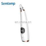 LED Display Blackhead Pore Removal Vacuum, Blackhead Suction Tool, Rechargeable Comedo Whitehead Extractor Device thumbnail-2