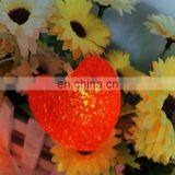 Women Girl LED Romantic Red Heart Shape String Light Lamp For Valentine Wedding Decoration