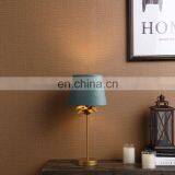 Japanese Style Coconut Tree Shape Retro Metal Gold Nightstand Lights for Hotel Home Decor thumbnail-2