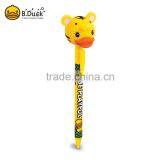 Novelty Custom Made Advertising Ball Pen With Animal Head for Kids as Gift thumbnail-2